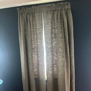2 Sets (4 panels) of Sage Green Draperies